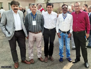 Rajiv Mehta with Pradeep Malik, Sukhdev Singh, Sunil Kachhway and Upender Rana attending GAD AGM 2024