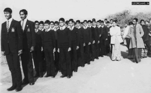 26 January 1984 Dholpur Military School Udaibhan House contingent