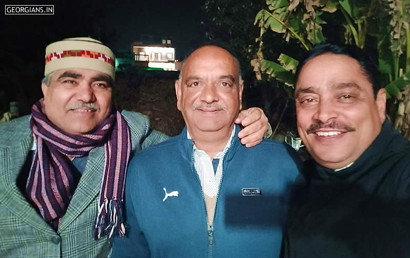 Ajmer Georgians of 1979-86 Batch Karan Dalal, Mukesh Hooda and Kuldeep Poonia