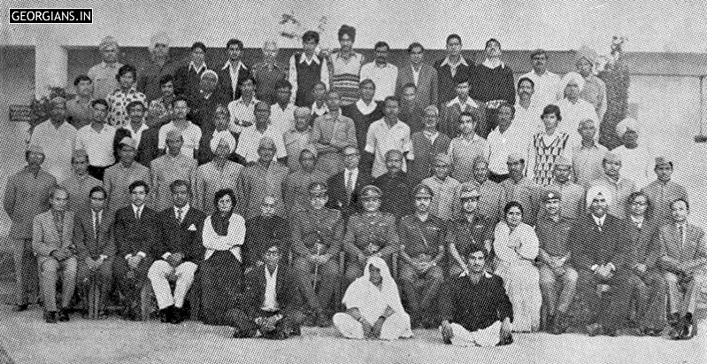 Ajmer Military School, Ajmer Administrative Staff year 1979-80