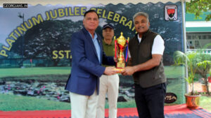 Ajmer Georgian Prakash Surve won 1st prize in Platinum Jubilee Celebration tournament in Pune