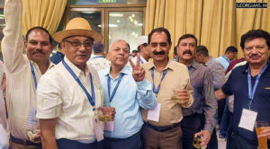 Chail Georgians Shyam Fandan, Ajay Gupta, Om Prakash Shukla, Sudhir Bahl, Narender Sharma and Nagesh Sethi