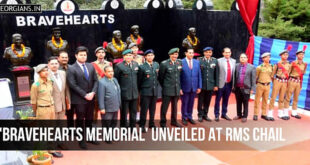 'Bravehearts Memorial' unveiled at RMS Chail